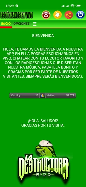 La Destructora Radio Screenshot 1