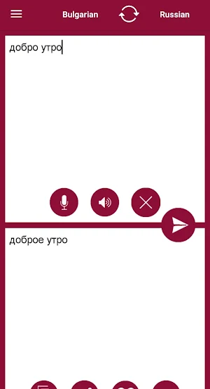 Bulgarian - Russian Translator Screenshot 0