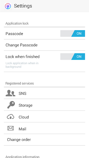 IIJ SmartKey Screenshot 3