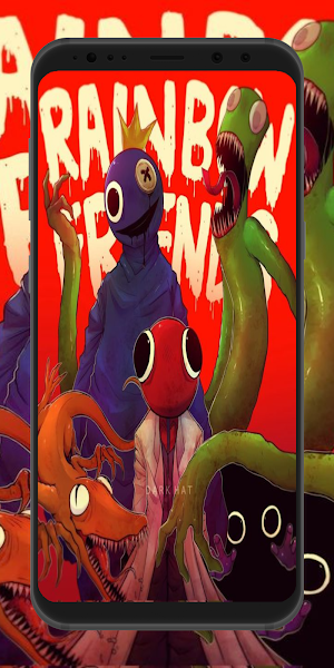 Rainbow Friends Blue Wallpaper Screenshot 3