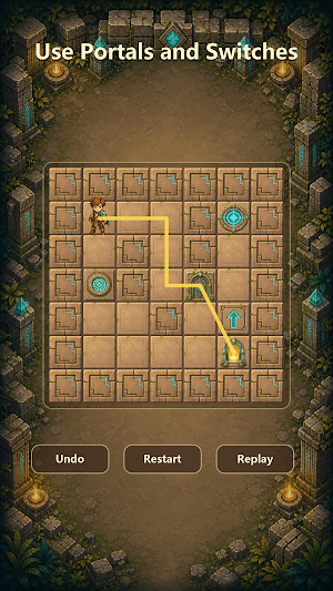 Rune Maze Puzzle Screenshot 2
