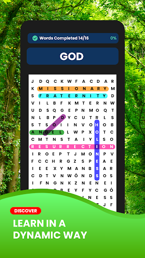Bible Word Search Puzzle Games Screenshot 0