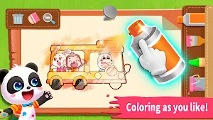 Baby Panda's Coloring Pages Screenshot 2