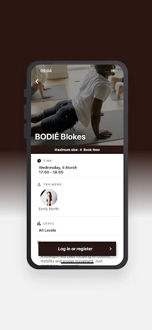 BODIE Pilates Screenshot 3