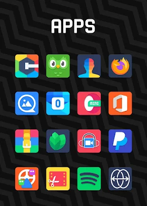Rubuk - Square Icon Pack Screenshot 2