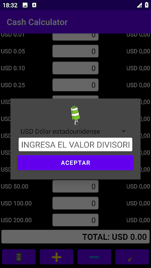 Cash Calculator Screenshot 0
