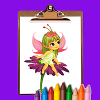 Magical Fairy Coloring Book 20