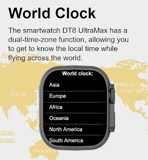 DT8 Ultra Max SmartWatch Guide Screenshot 1