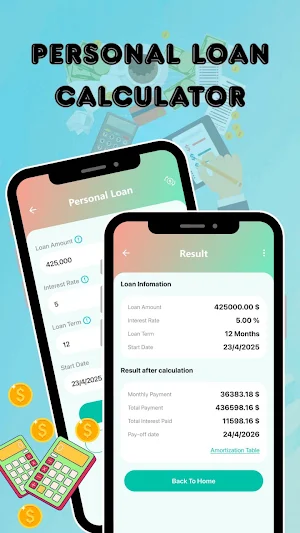 Loan EMI Calculator Screenshot 0