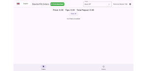 Fora ordering panel Screenshot 0
