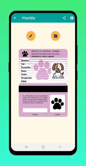 Placas para perros ID Screenshot 3