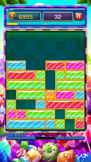 Candy Sliding : Burst Drop Screenshot 1