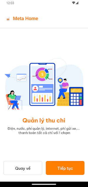 Meta Home Screenshot 1
