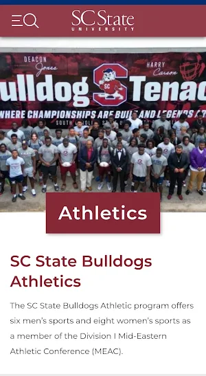 MyBulldog App Screenshot 2