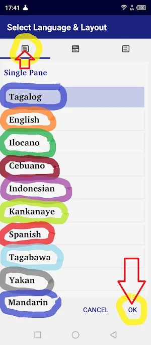 Tagalog English Ilocano Cebuan Screenshot 3