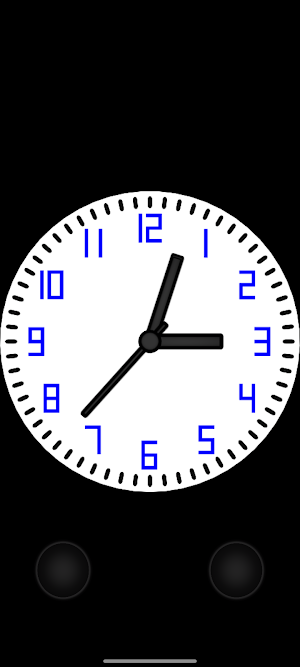 Analog clock vnaz Screenshot 0