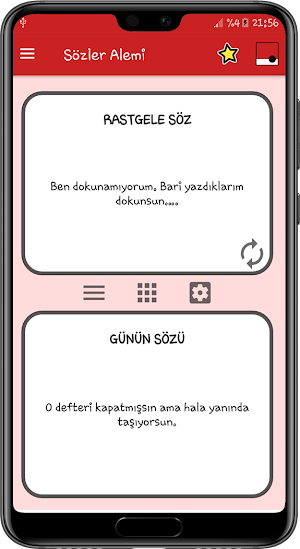 Sözler Alemi - Durum Sözleri Screenshot 1