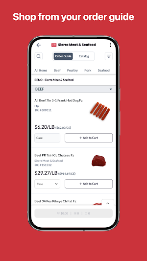 Sierra Meat & Seafood Company Screenshot 1