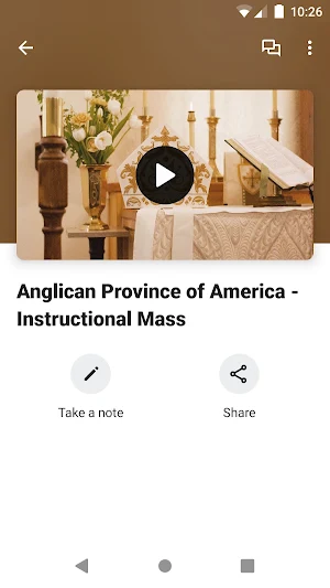 Anglican Province of America Screenshot 2