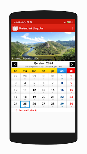 Kalendari Shqiptar 2024 Screenshot 3
