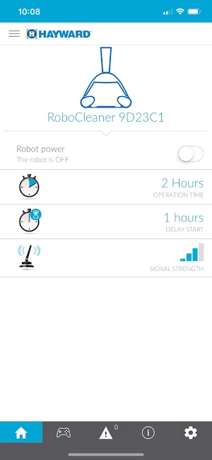 AquaVac R Connect Screenshot 1