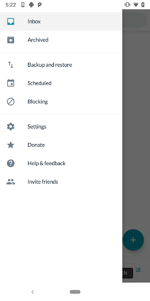 SMS Messenger Screenshot 2