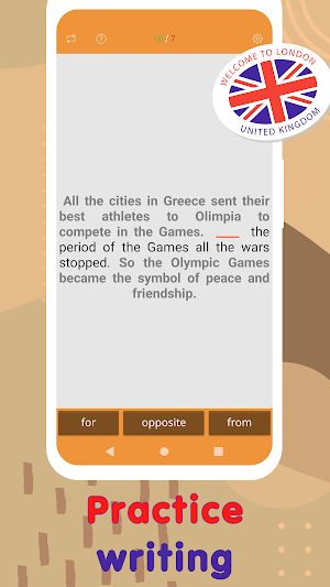 English Grammar: Prepositions - Learn English Free Screenshot 1