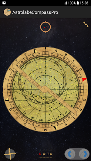 Astrolabe Compass Pro Screenshot 2
