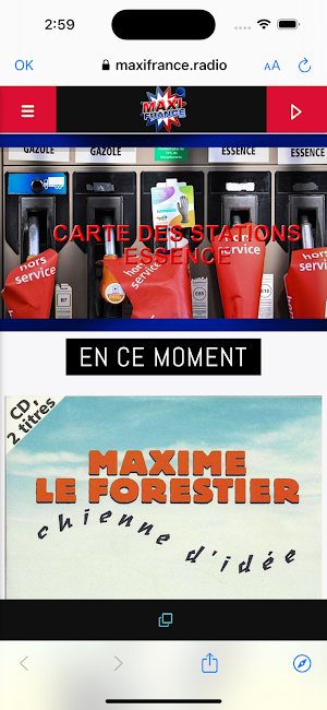 Maxi France radio Screenshot 3