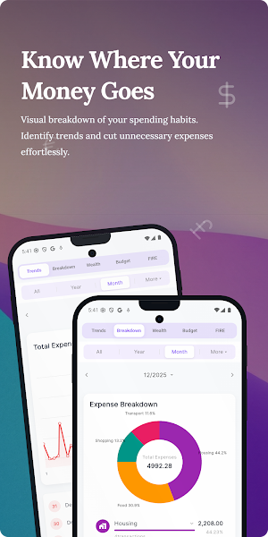 MoneyUp: Expense Tracker, FIRE Screenshot 3