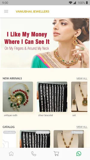 Vanubhai Jewellers - Jewellery Showroom Vadodara Screenshot 1