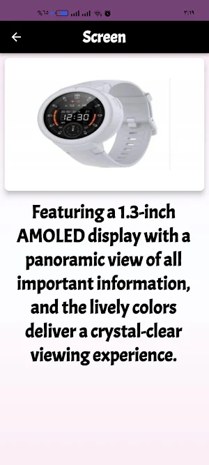 Amazfit Verge Lite guide Screenshot 2