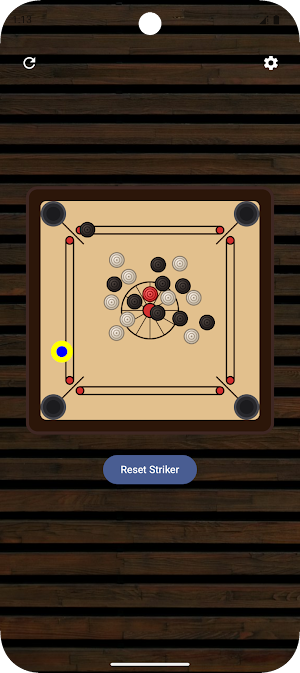 Pocket Striker - carrom board Screenshot 3