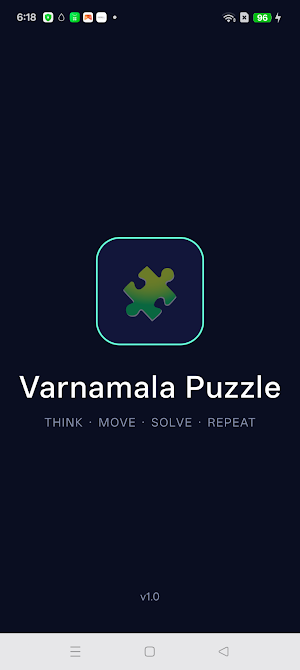 Varnamala Puzzle Hindi Game Screenshot 0