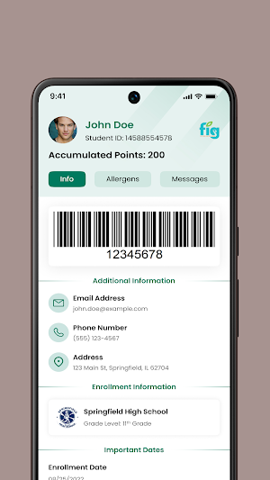 FIG STUDENT Screenshot 1