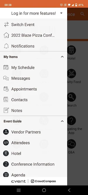 2022 Blaze Pizza Conference Screenshot 3