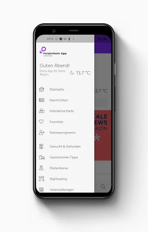 Heidenheim App Screenshot 1