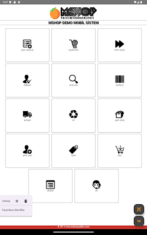 Mshop Yazılım Screenshot 3