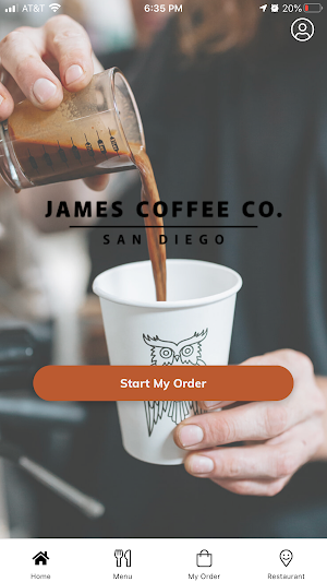 James Coffee Company Screenshot 0