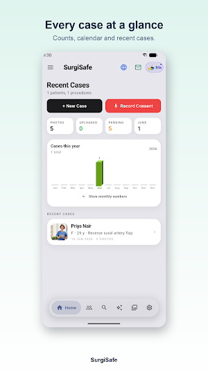 SurgiSafe Case photo organizer Screenshot 0