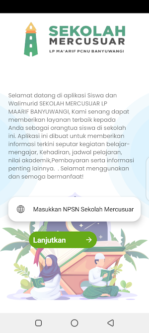SEKOLAH MERCUSUAR APP Screenshot 0