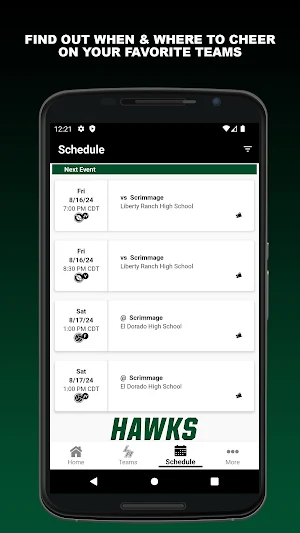 Liberty Ranch Athletics Screenshot 1
