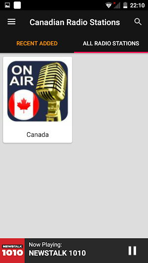 Canada Radio Stations FM/AM Screenshot 3