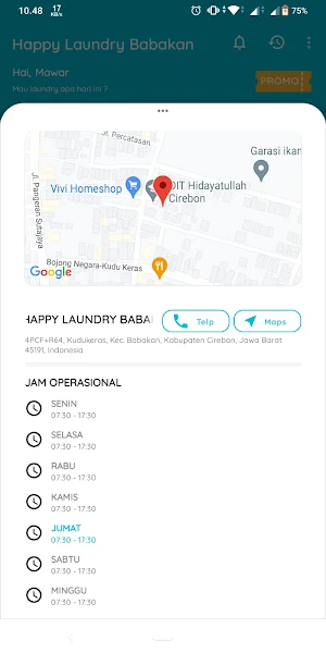 Happy Laundry Babakan Screenshot 2