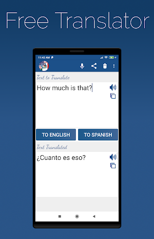 Spanish English Translator Screenshot 2