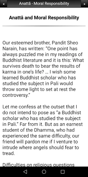 Anatta - Moral Responsibility Screenshot 1