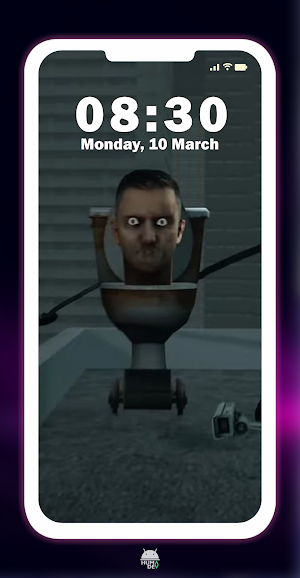 Skibidi Toilet Wallpaper Live Screenshot 3