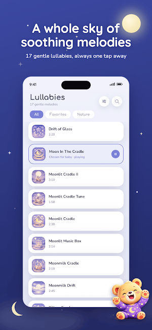 Lullaby Luno: Baby Sleep Screenshot 1