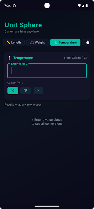 Unit Sphere Screenshot 0