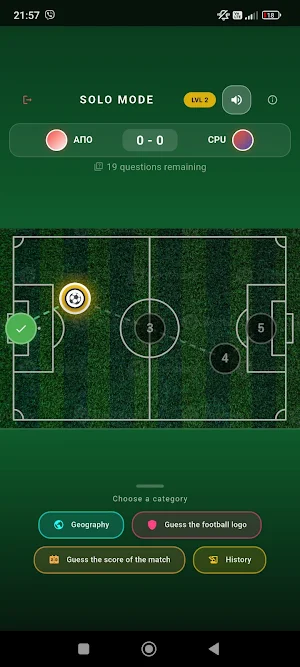 The Football Quiz Screenshot 3